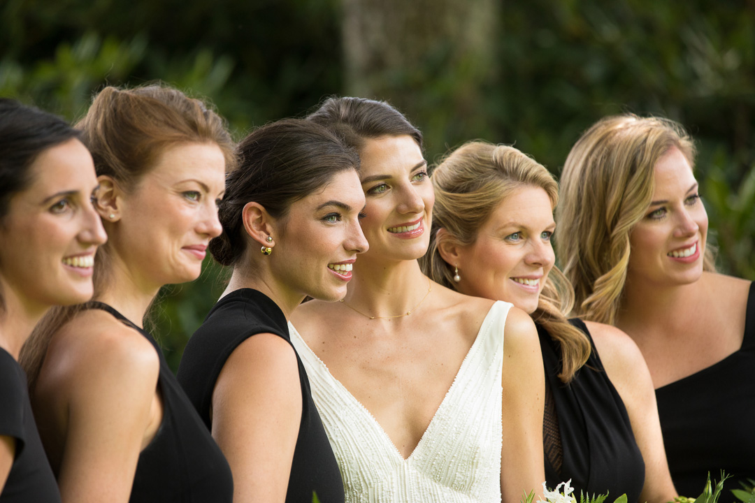 Bride at Linville Wedding