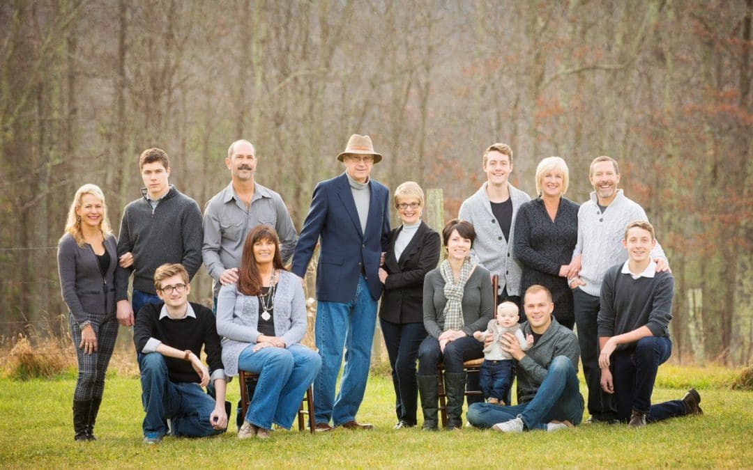 Family Portrait Banner Elk