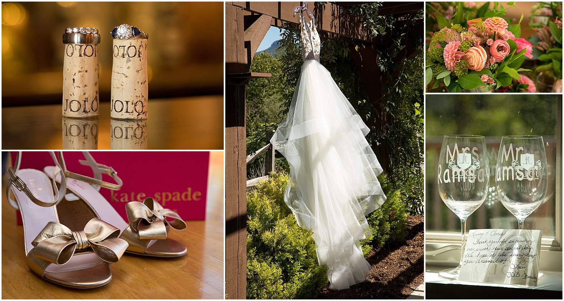 JoLo Winery Wedding Details 