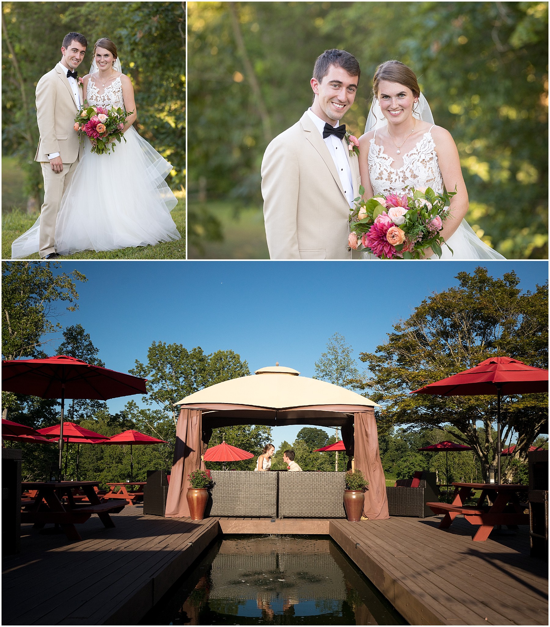 JoLo Winery Wedding Bride and Groom Portraits