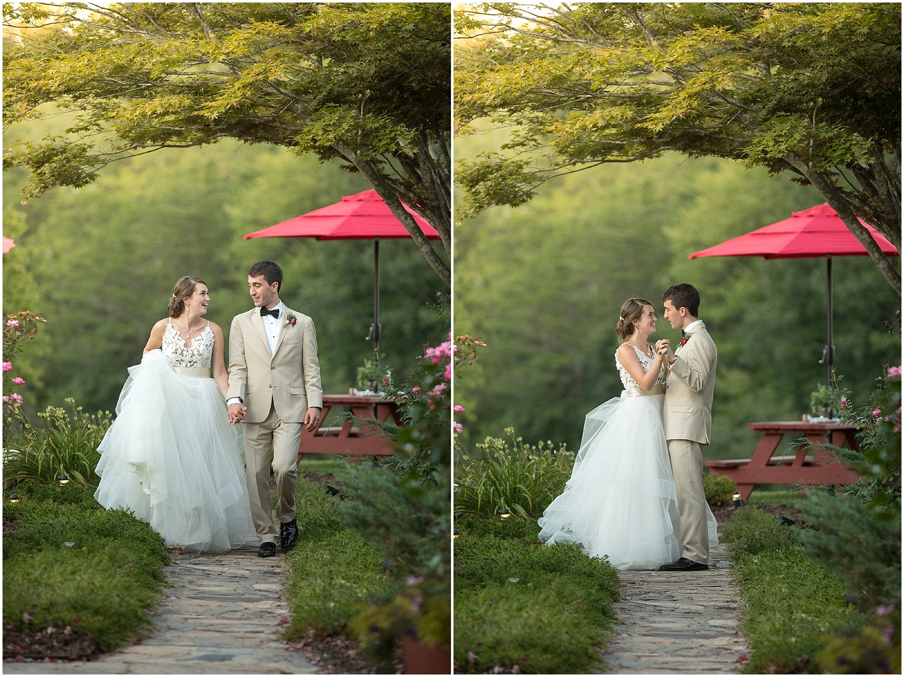 Bride and Groom Romantic Portraits JoLo Winery