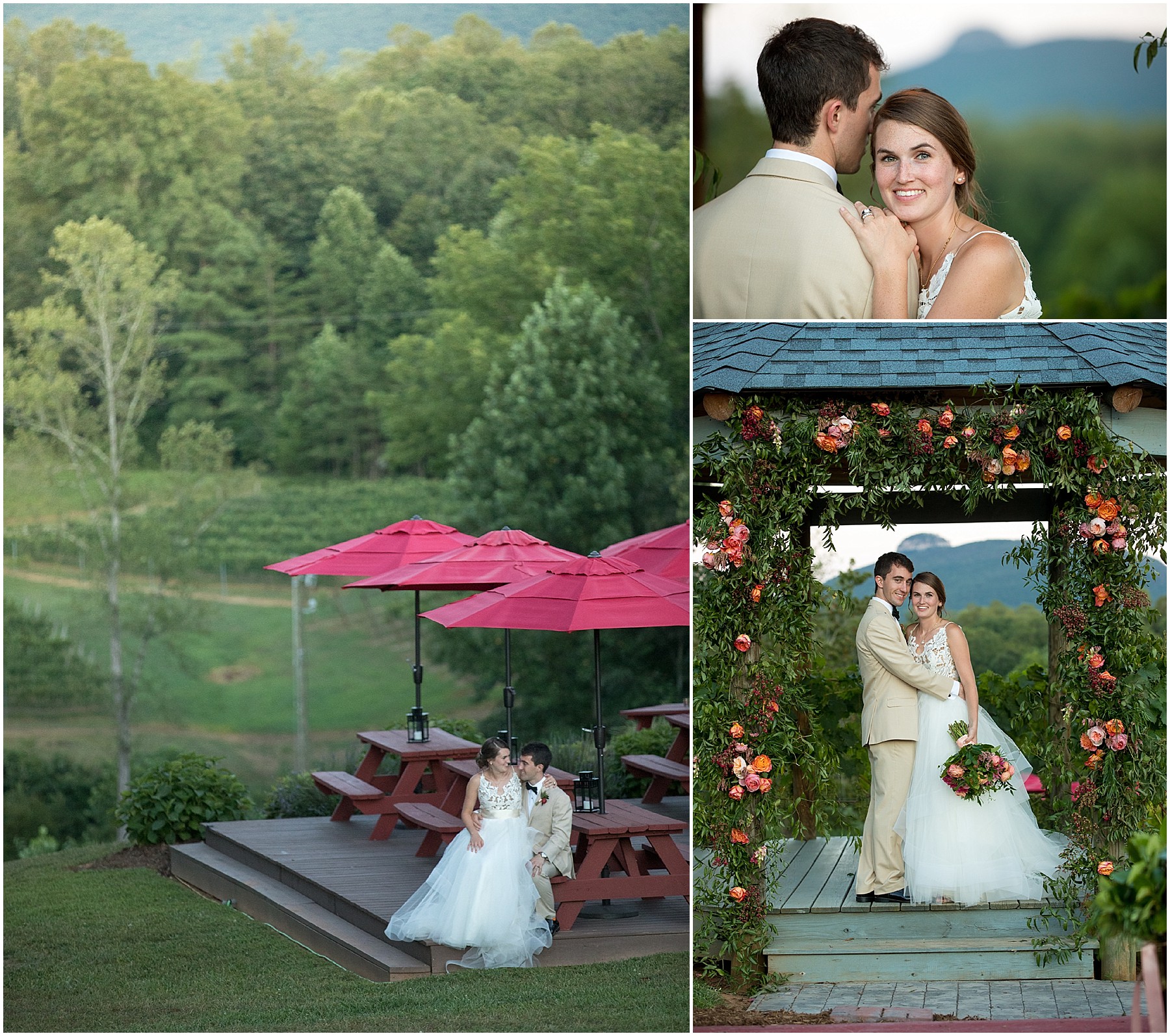 Portraits of Bride and Groom JoLo Winery