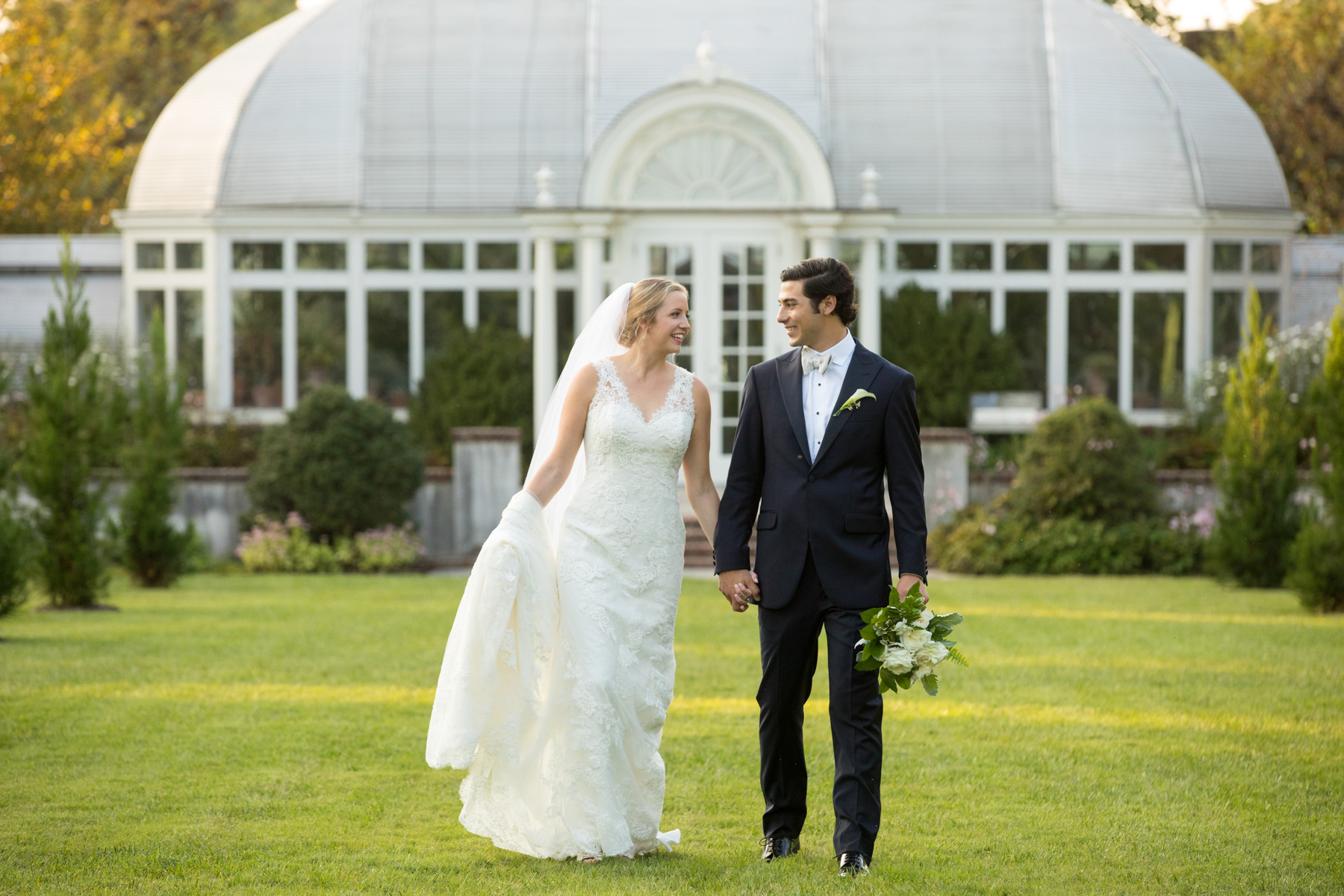 Reynolda Gardens Wedding Portrait