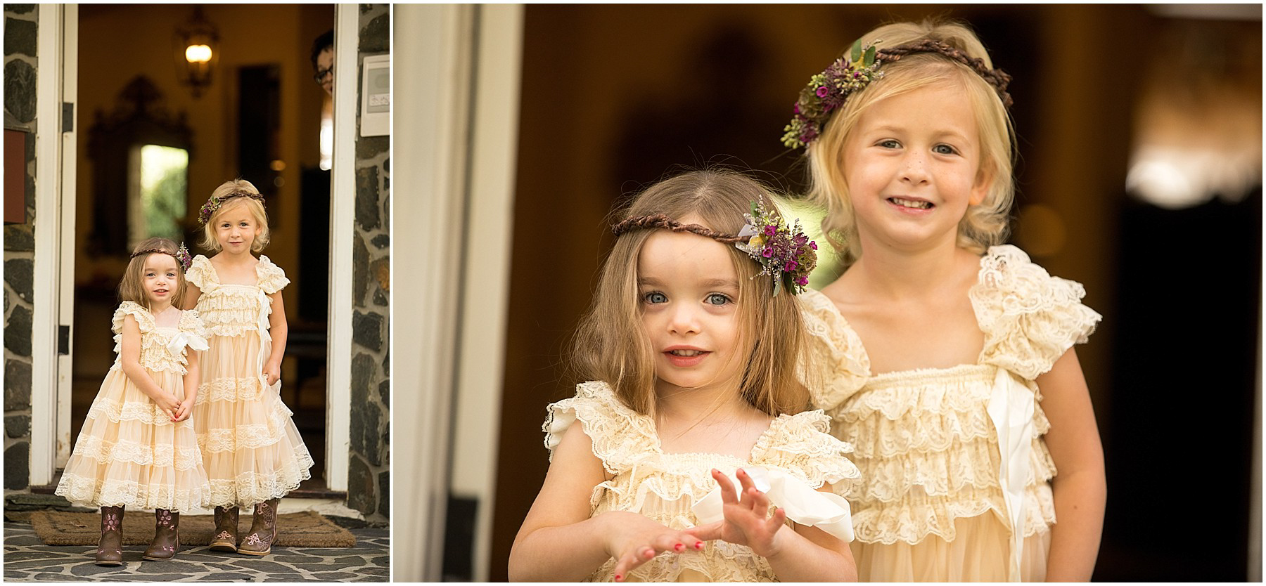 Twickenham House Wedding Flower Girls