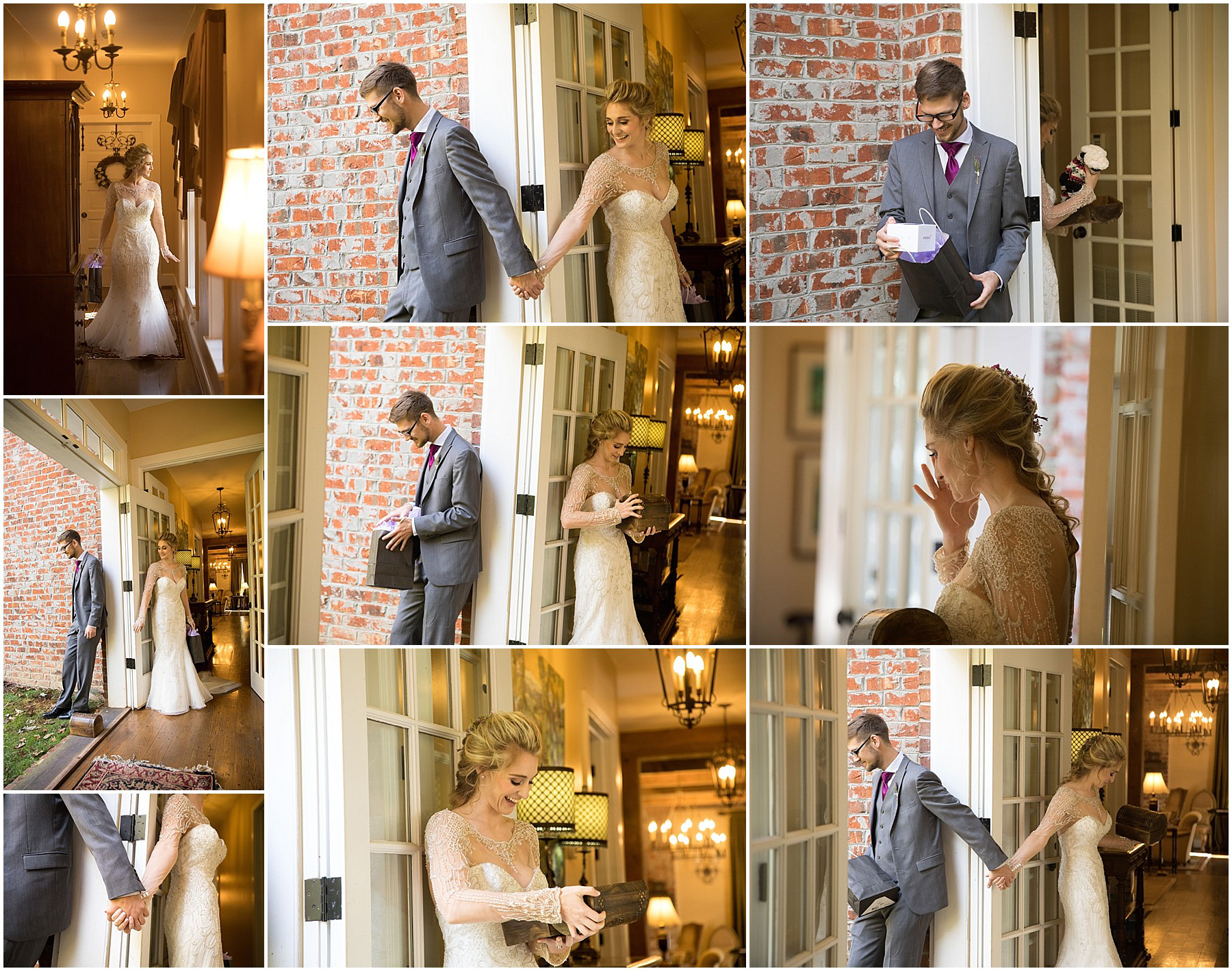 Twickenham House Wedding Photos - Gift Exchange